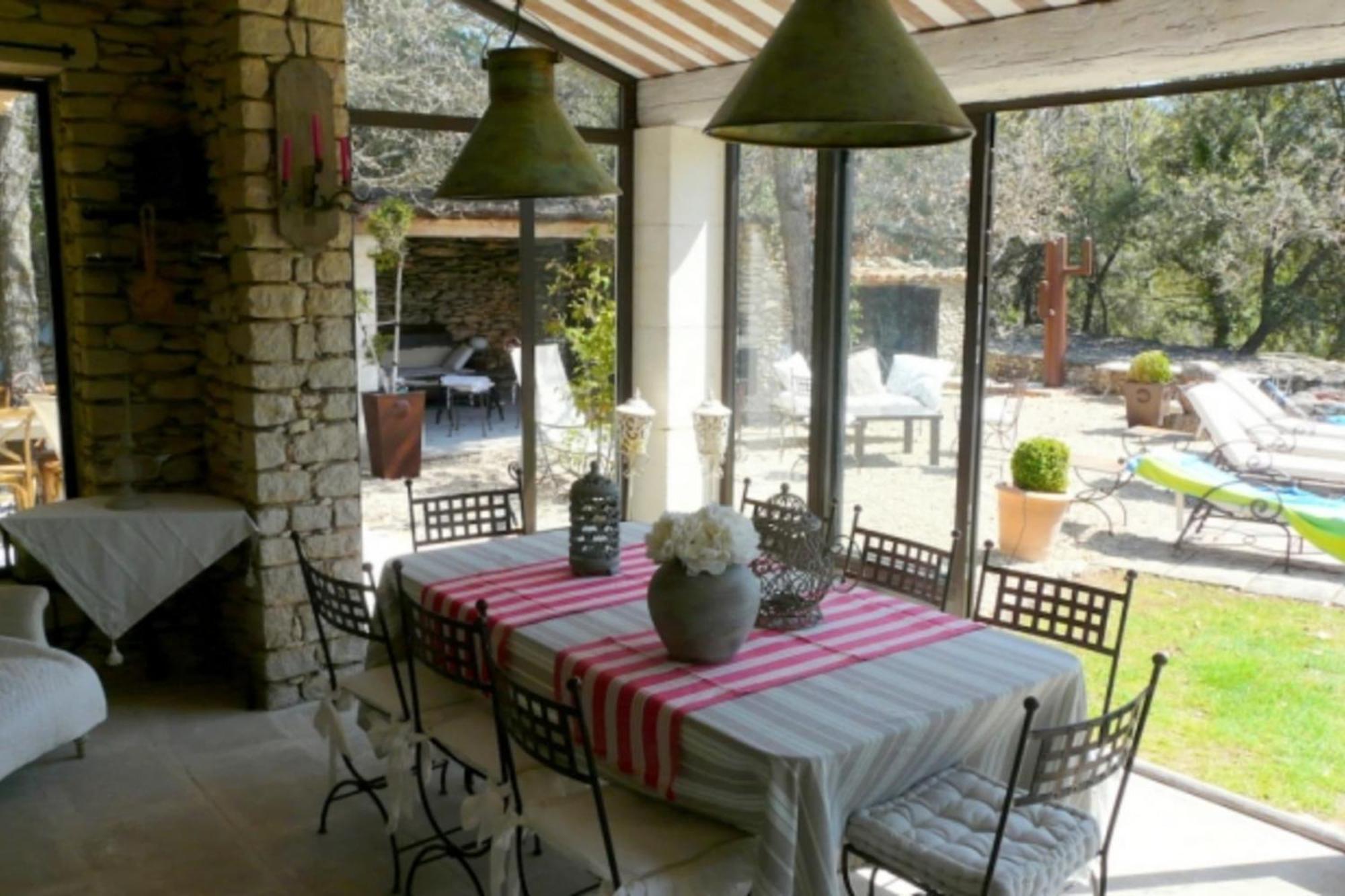 Beautiful Provencal Villa With Pool And Jacuzzi Lacoste  Dış mekan fotoğraf